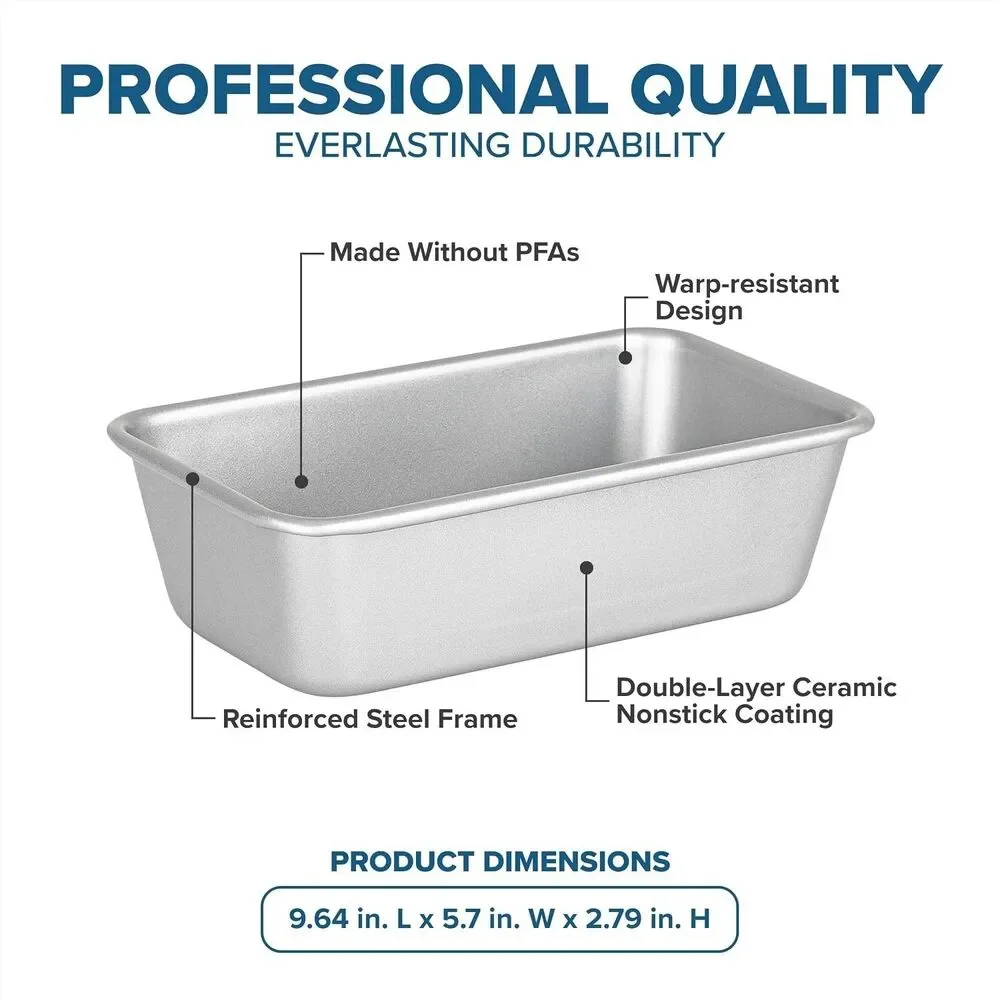 Viking Premium 9-Inch Nonstick Ceramic Bread Loaf Pan
